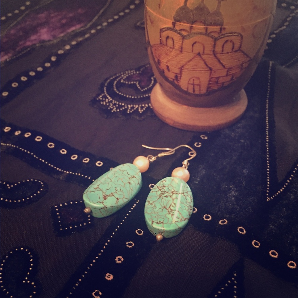 COPY - Stone Fashion Earrings